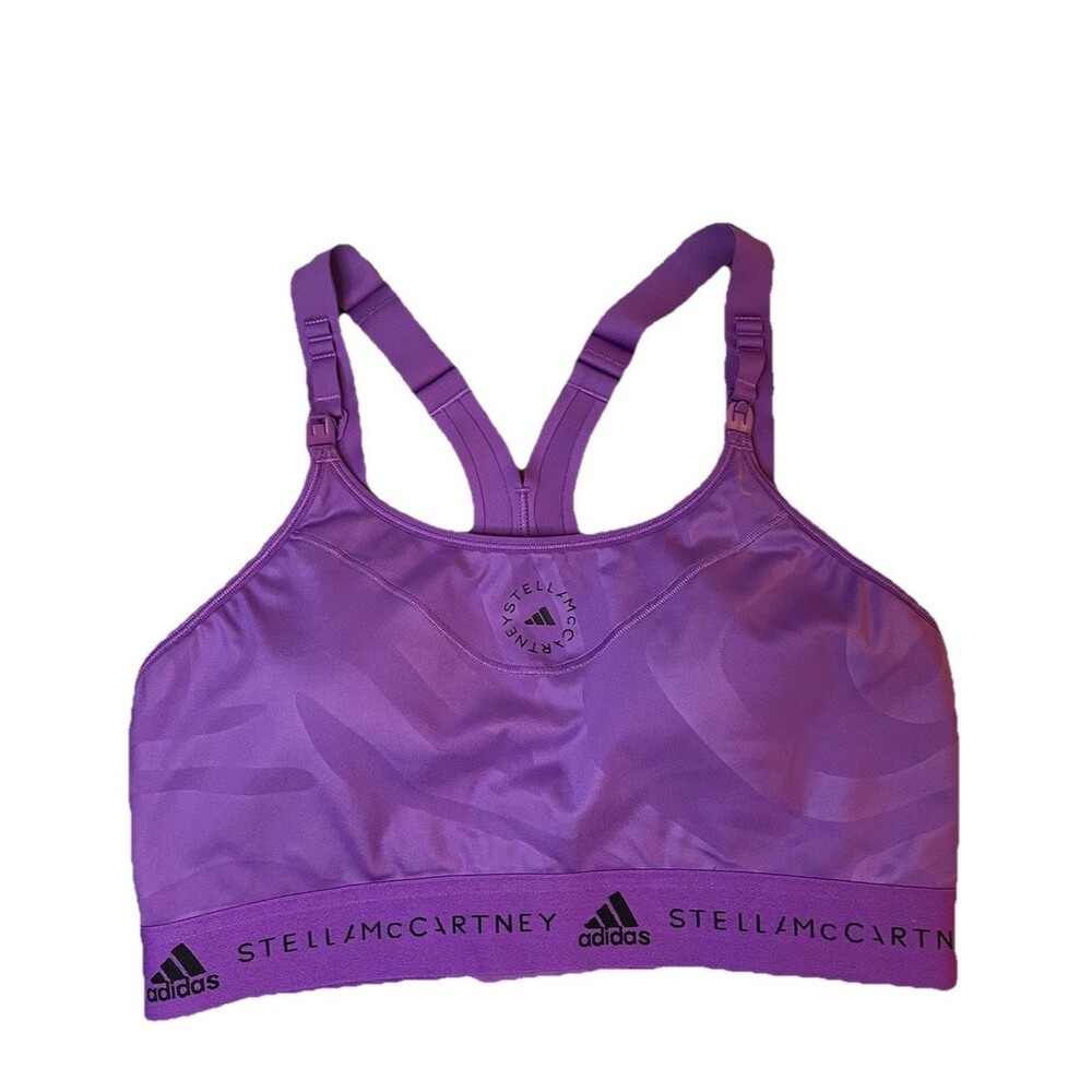 ADIDAS x Stella McCartney Nursing Sports Bra 34C Purple